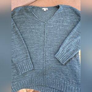 Sonoma Women's Teal Sweater XXL, See Last Pic For Truest Color 2X